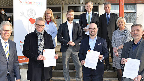 Signing of the contract for the Talent Company in Beckum