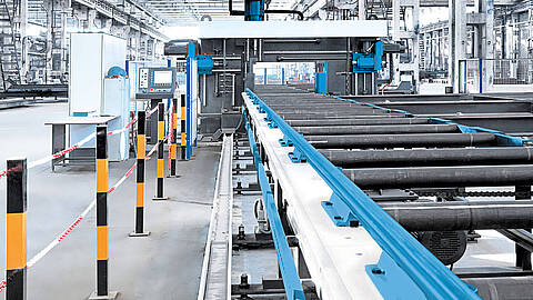 Conveying technology Conveying technology for several branches