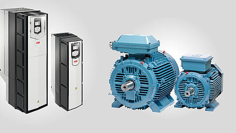 Electrical components Electrical motors and frequency converters