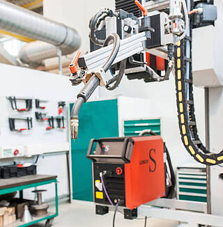 Specifications for the welding machine