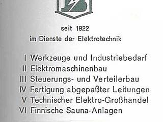 Abteilung der Blumenbecker KG im Jahr in 1966