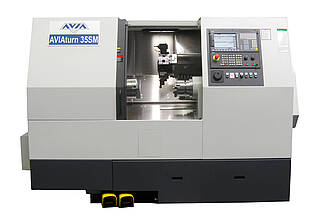 CNC SCHRAEGBETTDREHMASCHINEN AVIATURN 35