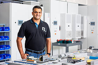 Vishwesh Kattakar, CEO & GEschäftsführer von Blumenbecker KAT Automation