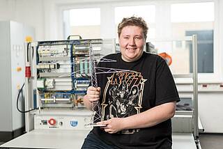 Joshua Industrieelektriker für Betriebstechnik bei Blumenbecker