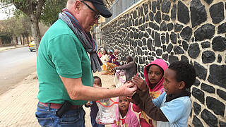 Ehemaliger Mitarbeiter besucht Eritrea