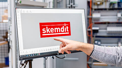 skemdit in der Fertigung skemdit per Touchscreen in der Fertigung nutzen