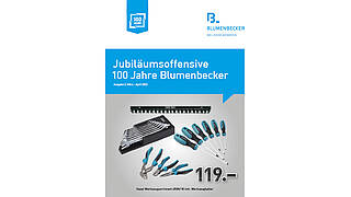 Cover der Jubiläumsoffensive - 100 Jahre Blumenbecker - Ausgabe 2