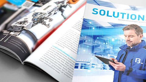 SOLUTIONS Ausgabe 2019 SOLUTIONS Ausgabe 2019 - Cover und Inhalt