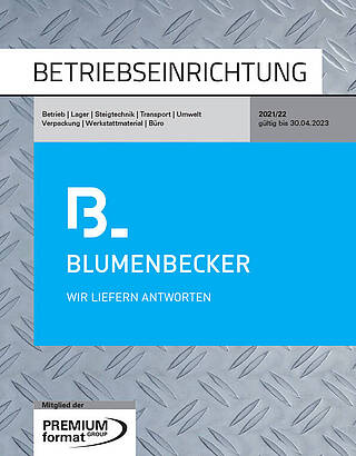 Cover Katalog Betriebseinrichtung