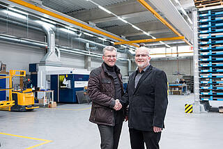 Production hall at Seelig