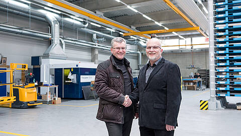 Production hall at Seelig Production hall at Seelig