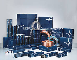 Welding equipment from Boehler