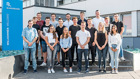 Neue Auszubildende 2018 20 neue Auszubildende im Jahr 2018