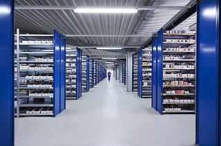 Logistics centre for industral supply in Beckum