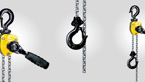 Full service for hand hoisting equipment, hoisting winches and puller hoists