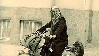 Theodor Blumenbeckers daugther Marianne Marianne Blumenbecker graduates in business administration