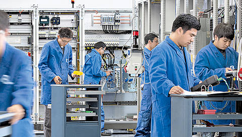 Switch cabinet production in China