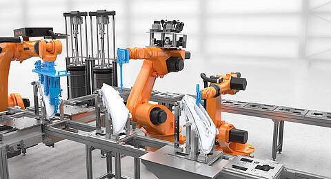 Robotic gluing solutions