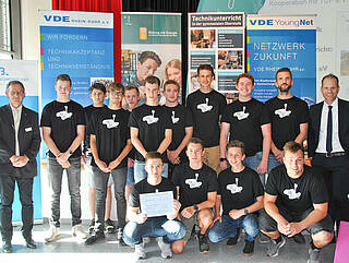 Gruppenbild VDE Technikpreis 2019 in Mühlheim