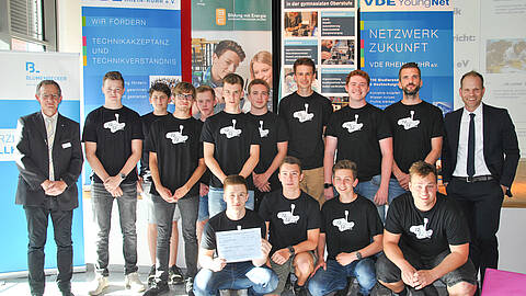 Gruppenbild VDE Technikpreis 2019 Gruppenbild VDE Technikpreis 2019 in Mühlheim
