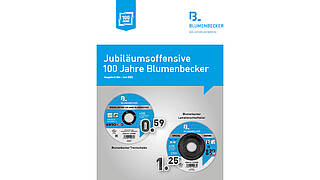 Cover der Jubiläumsoffensive - 100 Jahre Blumenbecker - Ausgabe 3