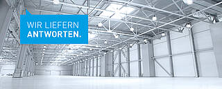 Wir liefern Antworten Claim der Blumenbecker Gruppe "Wir liefern Antworten"