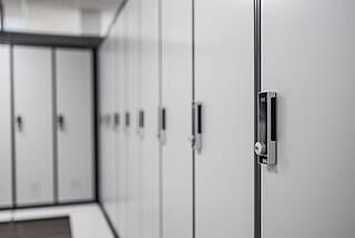 Workwear lockers for our customer Seelig+Co.