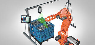Bin Picking industrial robotics application