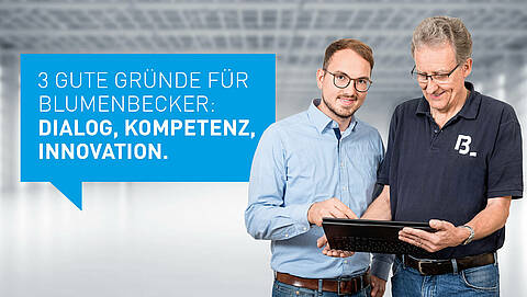 Karriere bei Blumenbecker als Berufseinsteiger in technischen Berufen