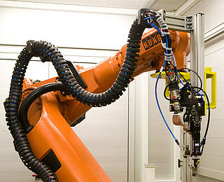 Laser welding robotic