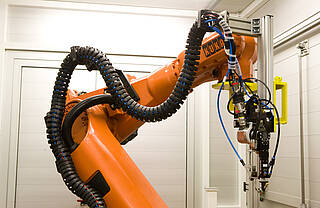Laser welding robotic