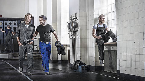 Occupational safety clothing for safety at work