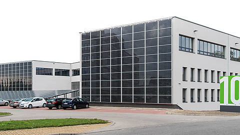 Firmengebäude von Blumenbecker in Polen