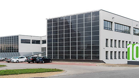 Blumenbecker in Polen Firmengebäude von Blumenbecker in Polen