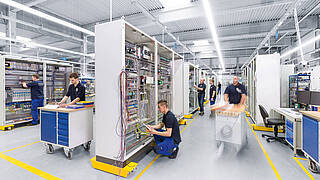 Switchgear manufacturing in Beckum