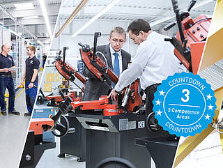 The employees of the Blumenbecker Group work in three areas of competence.