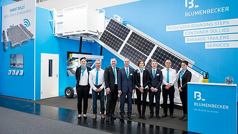 Blumenbecker at Inter airport Europe in Munich