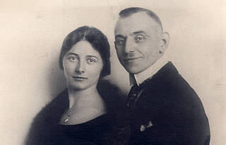 Elisabeth und Theodor Blumenbecker im Jahr 1925