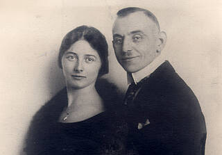 Elisabeth und Theodor Blumenbecker im Jahr 1925
