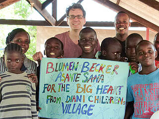 Weihnachtsspende für das Waisenhaus Diani Children’s Village