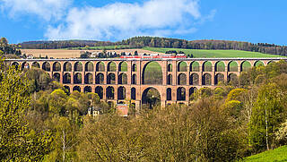 Göltzsch Viaduct in Northern Vogtland