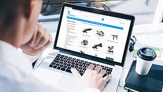 Webshop von Blumenbecker