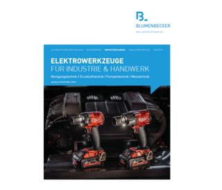 Elektrowerkzeuge Katalog 2020/2021 von Blumenbecker