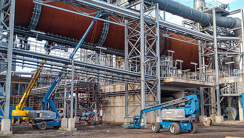 Reference industrial assembly Reference project: industrial assembly at Thyssenkrupp in Essen