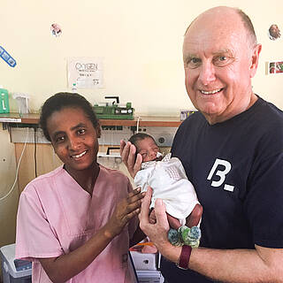 Unterstützung für Mutter-Kind-Klinik in Eritrea