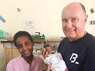 Unterstützung für Mutter-Kind-Klinik in Eritrea