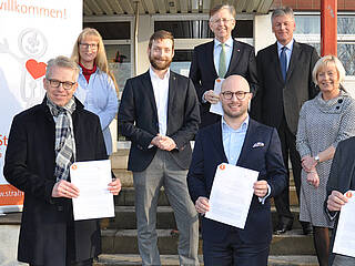 Signing of the contract for the Talent Company in Beckum