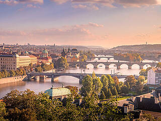 Prague skyline