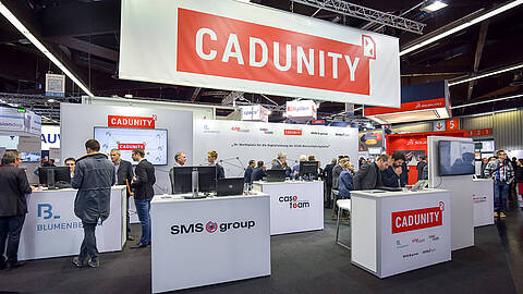 Cadunity auf der SPS IPC Drives 2017 Kooperationsprojekt Cadunity auf derSPS IPC Drives 2017