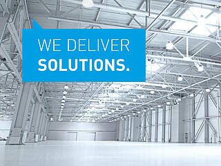Our claim: "We Deliver Solutions"